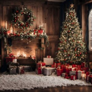 Cabaña Rústica Navidad