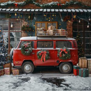 Combi Navidad Roja