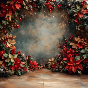 Pared Rústica con Pascuas Vintage