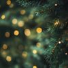 Árbol y Luces de Navidad Bokeh